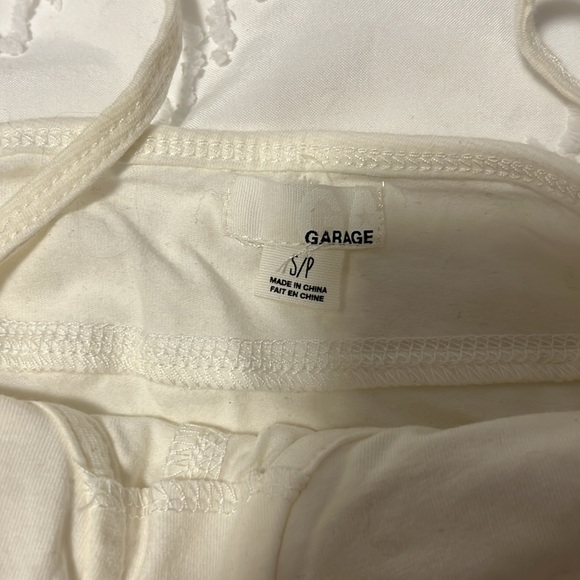 Garage white crop top - Picture 2 of 3